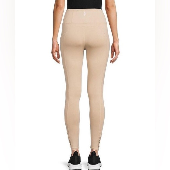 NWT Free People Movement Out of Your League Ruched Leggings in Clay - XS - Picture 2 of 16